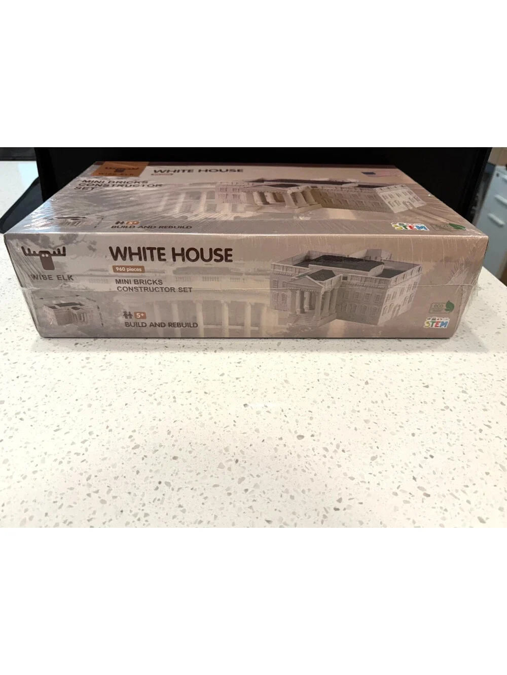 Wise Elk White House Mini Bricks Constructor Set